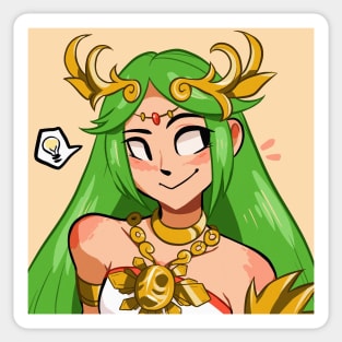 Palutena kid icarus Sticker